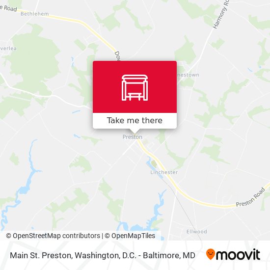 Main St. Preston map
