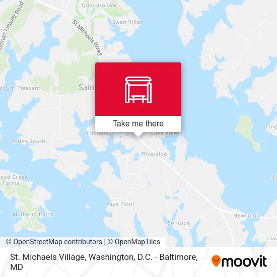 St. Michaels Village map