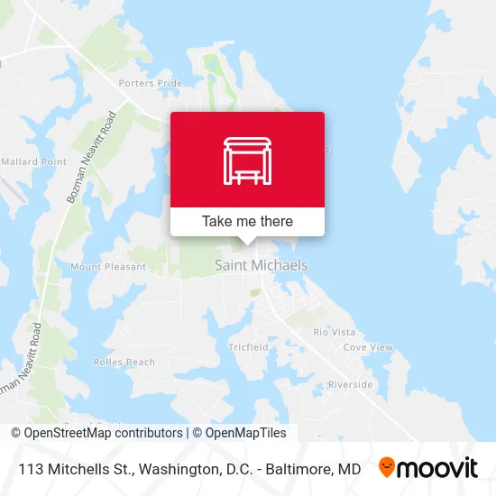 113 Mitchells St. map