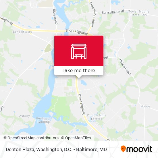 Denton Plaza map