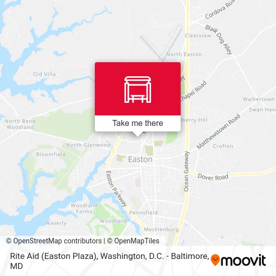 Rite Aid (Easton Plaza) map