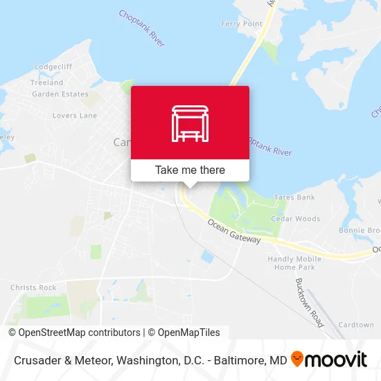 Crusader & Meteor map