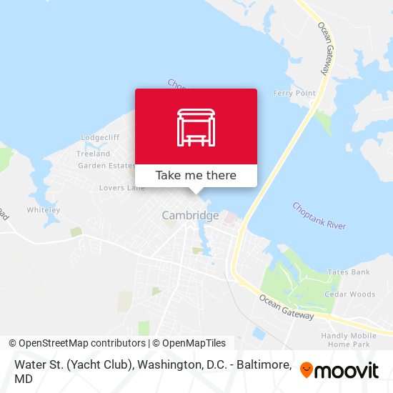 Mapa de Water St. (Yacht Club)