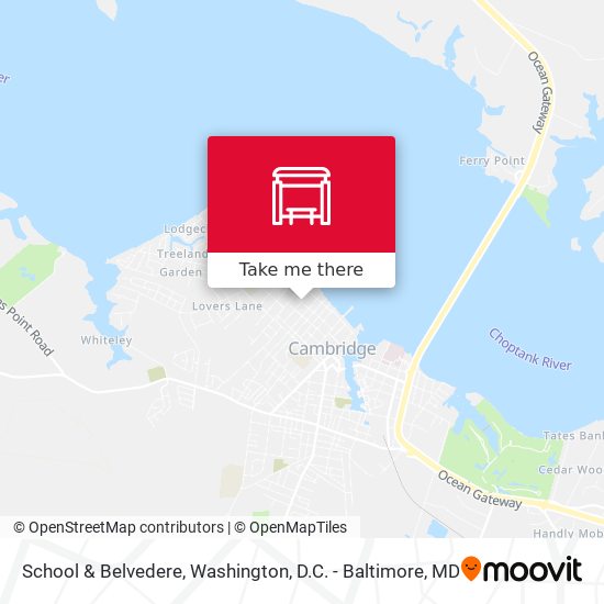 Mapa de School & Belvedere