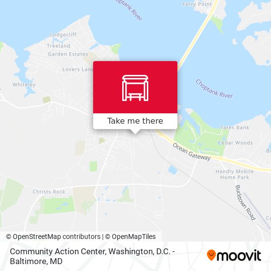 Community Action Center map
