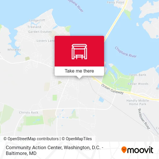 Community Action Center map