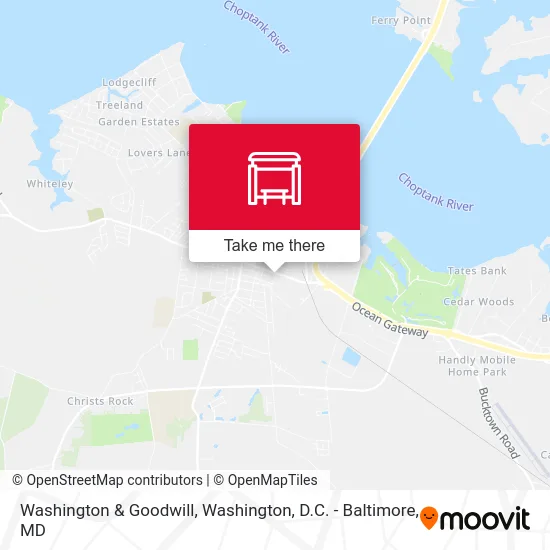 Washington & Goodwill map