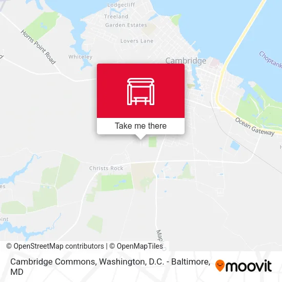 Cambridge Commons map