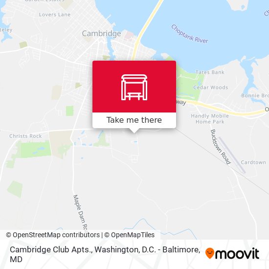 Cambridge Club Apts. map