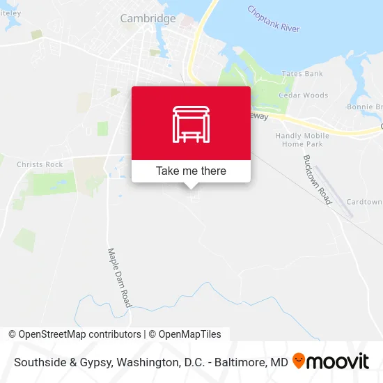 Southside & Gypsy map