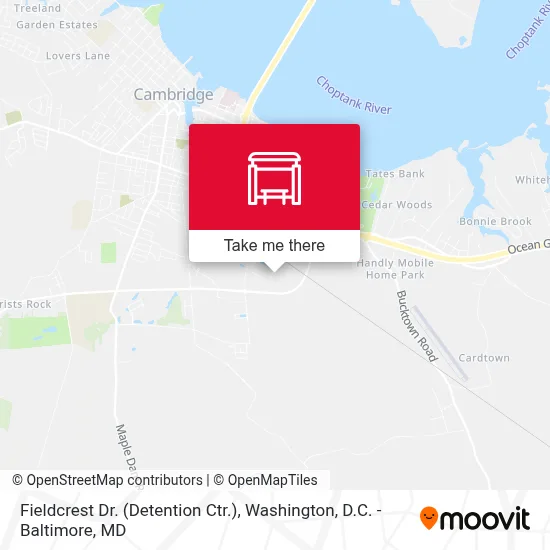 Fieldcrest Dr. (Detention Ctr.) map