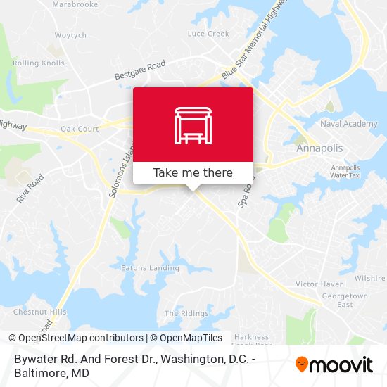 Mapa de Bywater Rd. And Forest Dr.