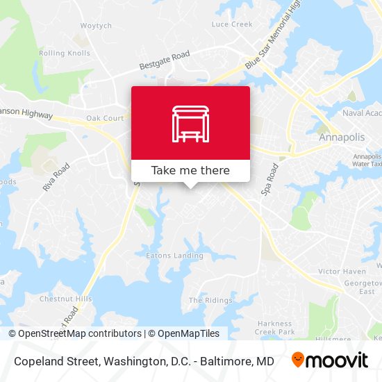 Copeland Street map