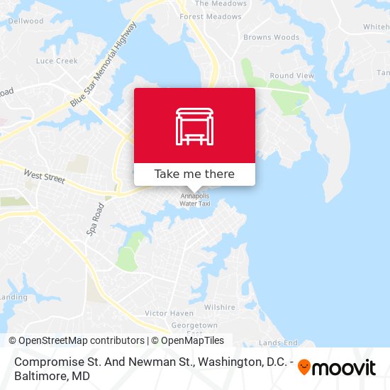 Compromise St. And Newman St. map