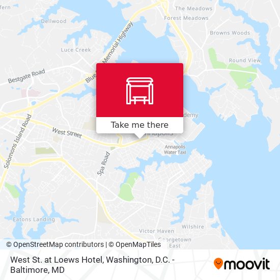 Mapa de West St. at Loews Hotel