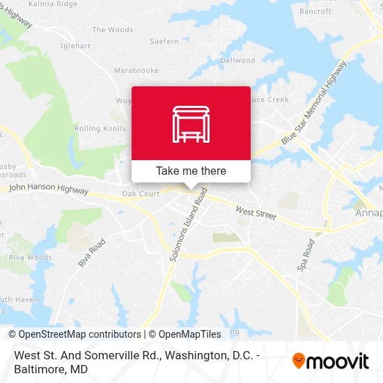 West St. And Somerville Rd. map