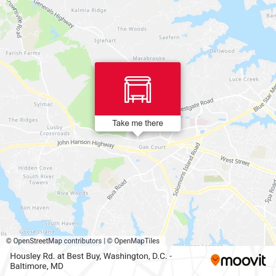 Housley Rd. at Best Buy map