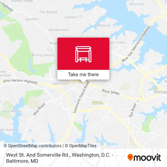 West St. And Somerville Rd. map