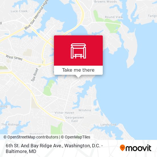 6th St. And Bay Ridge Ave. map