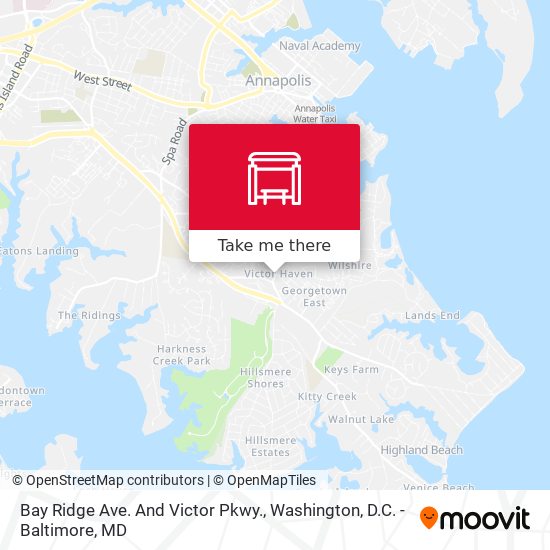 Bay Ridge Ave. And Victor Pkwy. map