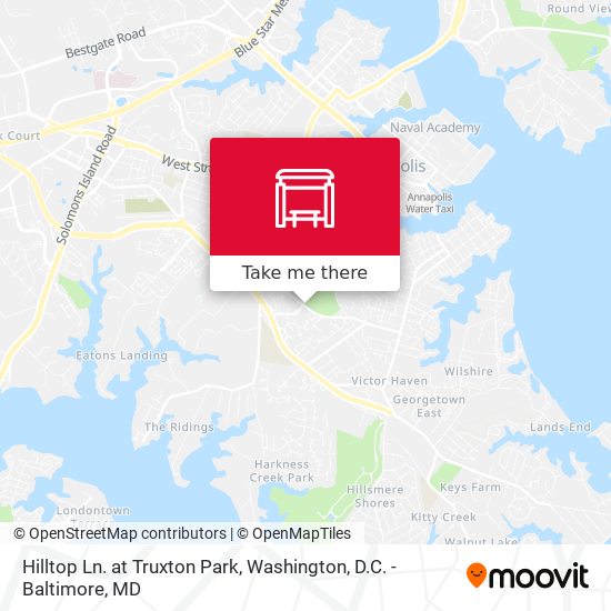 Mapa de Hilltop Ln. at Truxton Park