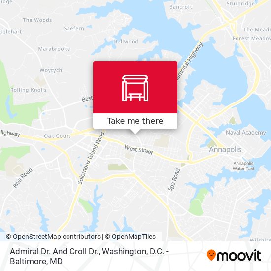 Admiral Dr. And Croll Dr. map