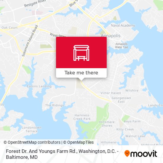 Forest Dr. And Youngs Farm Rd. map