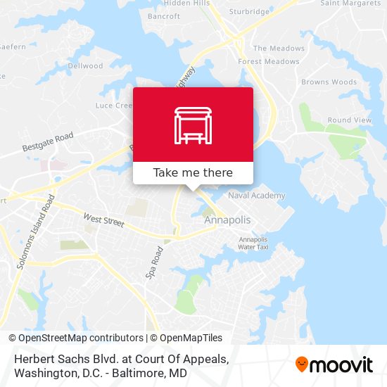 Mapa de Herbert Sachs Blvd. at Court Of Appeals