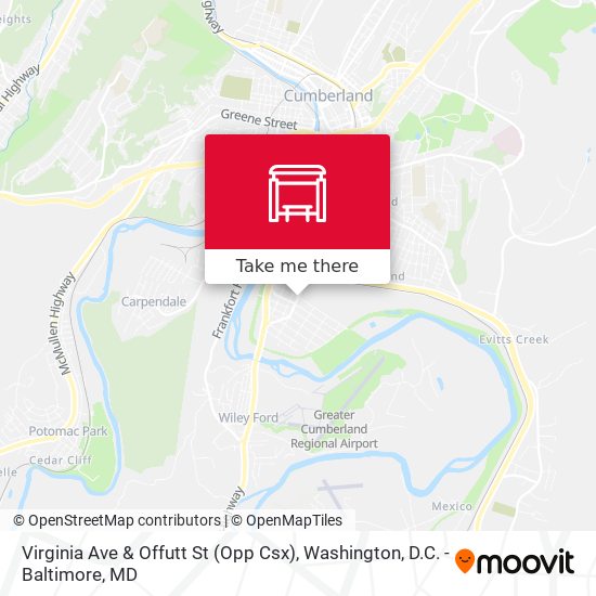 Virginia Ave & Offutt St (Opp Csx) map