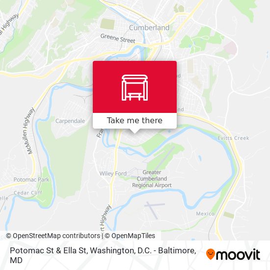Mapa de Potomac St & Ella St