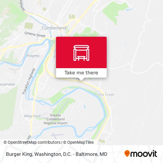Burger King map