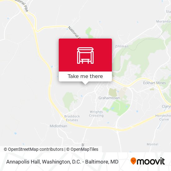 Annapolis Hall map