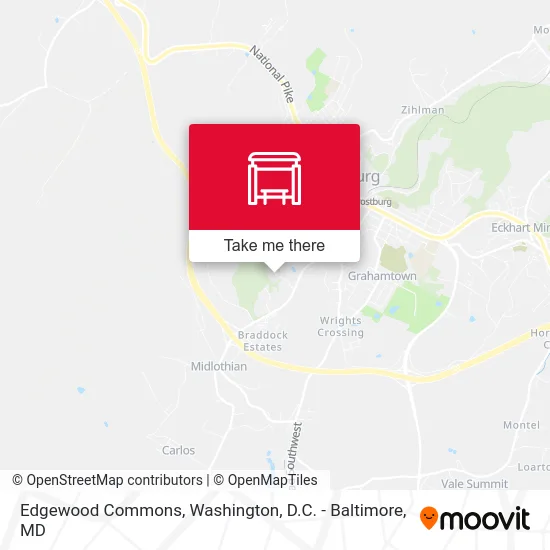 Edgewood Commons map