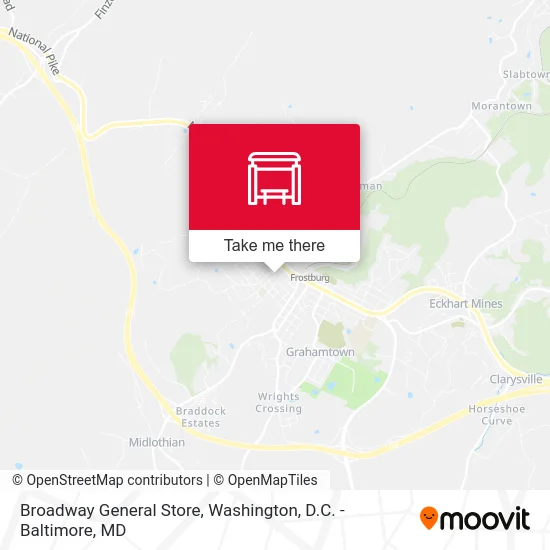 Broadway General Store map