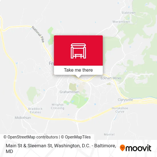 Main St & Sleeman St map