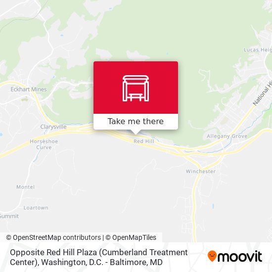 Mapa de Opposite Red Hill Plaza (Cumberland Treatment Center)