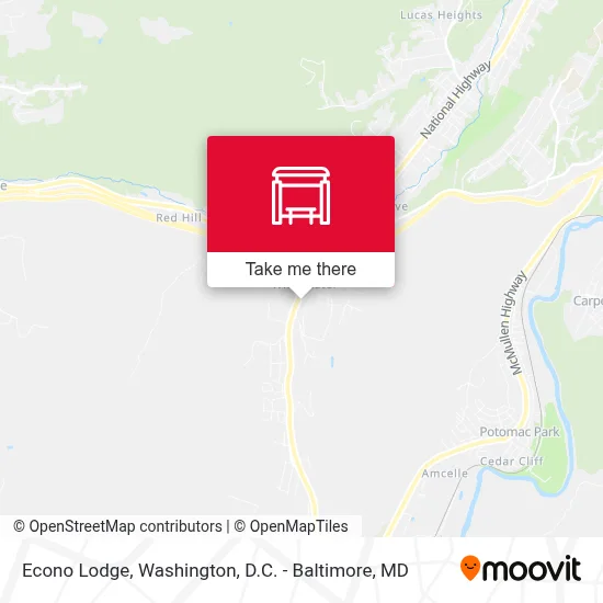 Econo Lodge map