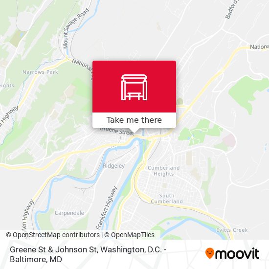 Mapa de Greene St & Johnson St
