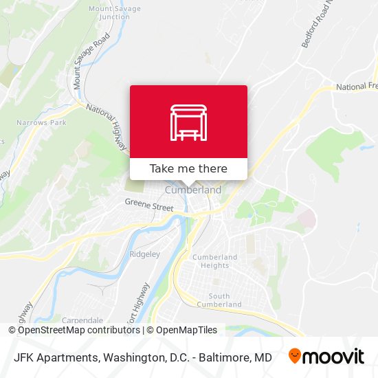 JFK Apartments map