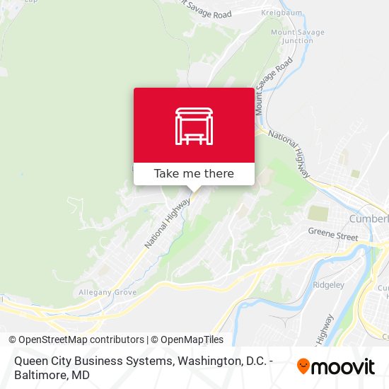 Mapa de Queen City Business Systems