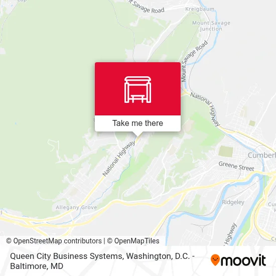 Queen City Business Systems map