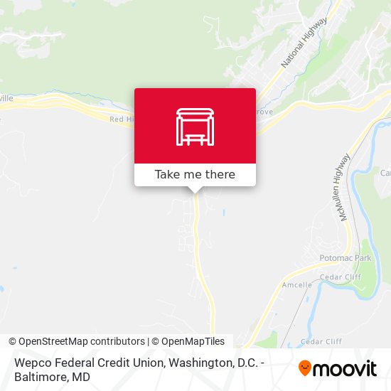 Mapa de Wepco Federal Credit Union