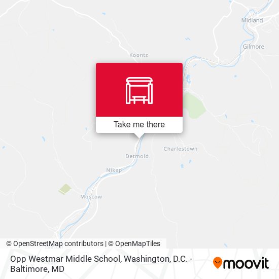 Opp Westmar Middle School map