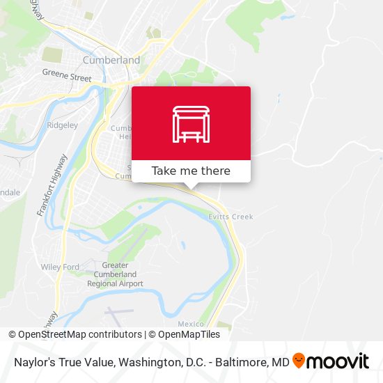 Naylor's True Value map