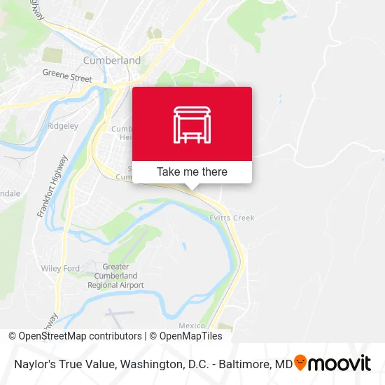 Naylor's True Value map