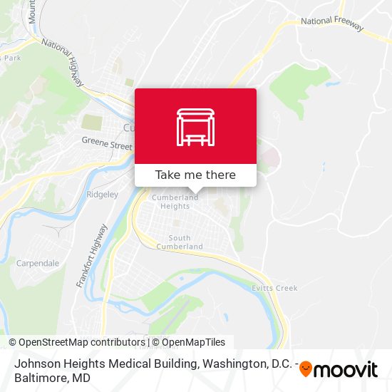 Mapa de Johnson Heights Medical Building