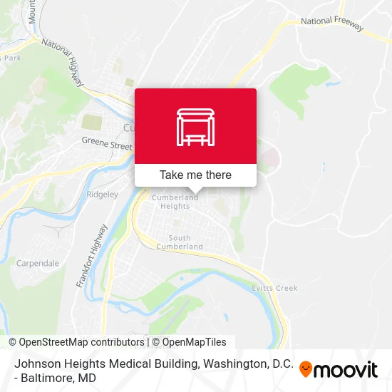 Johnson Heights Medical Building map