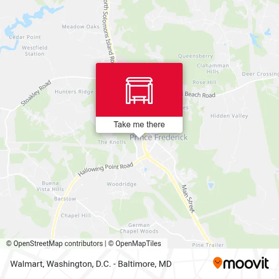 Walmart map