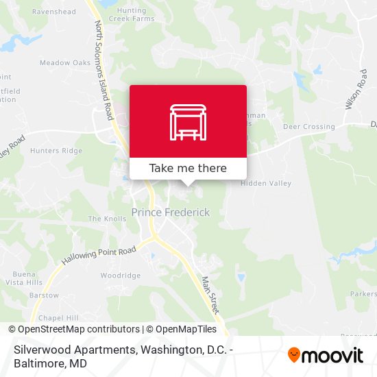 Silverwood Apartments map