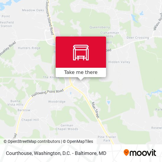 Courthouse map